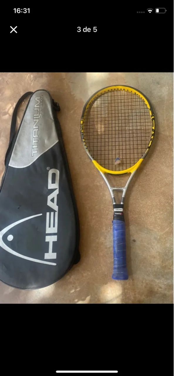 Raquete de Tênis Head Titanium Supercom