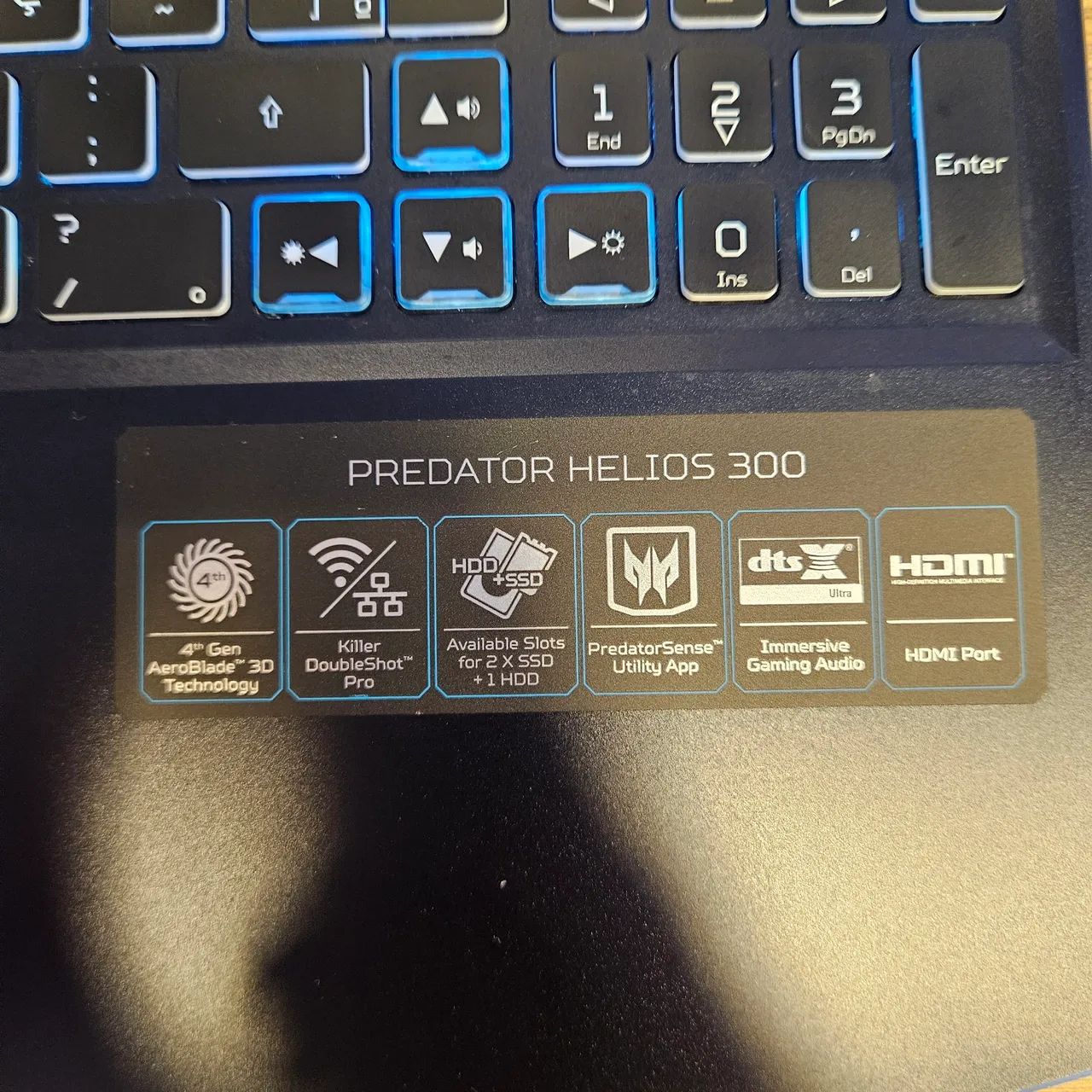 Notebook Gamer Acer Predator Helios 300 PH315-53 16GB RAM / 512GB SSD / RTX 2070 - Foto 3