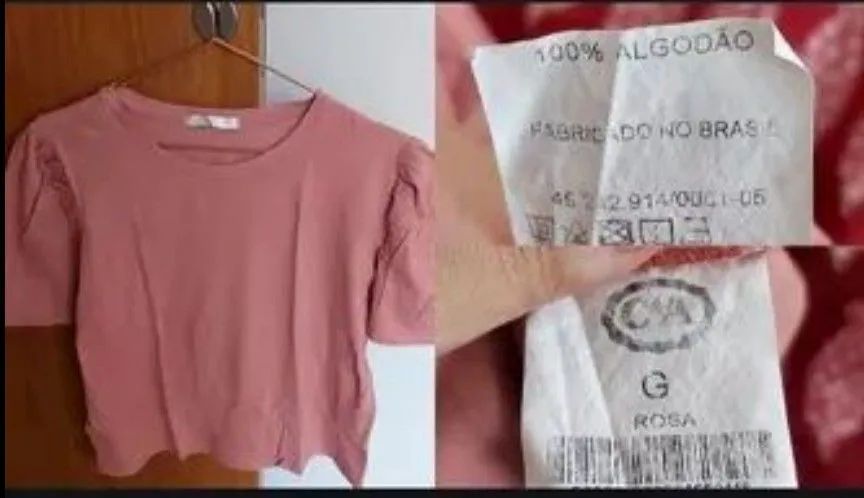 Blusa Estilo Cropped  - Foto 5