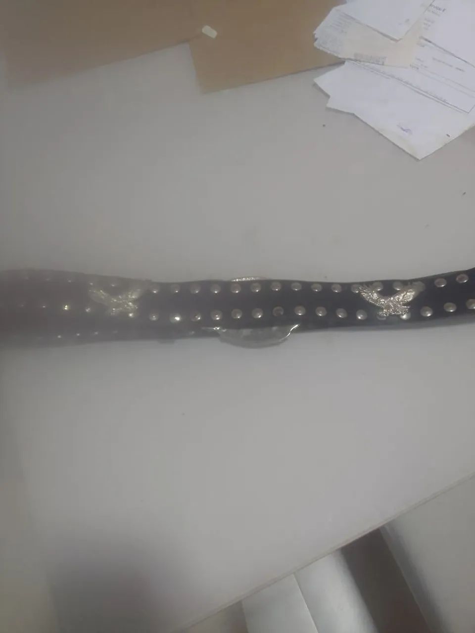 Cinto de couro harley davidson original