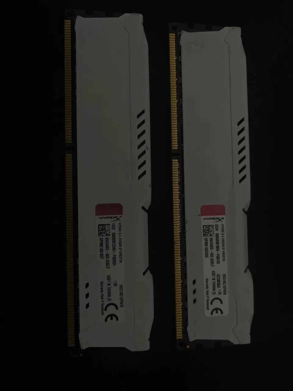 1866mhz Hyperx Fury 99u5403 Ddr3 2x8 Hyperx Memória RAM Fury DDR3