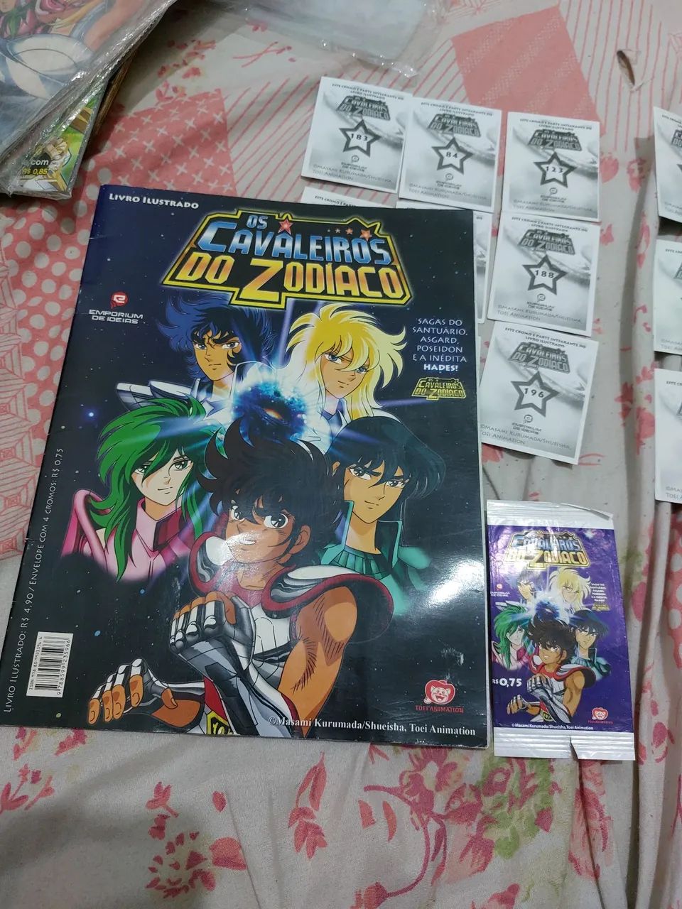 Figurinhas Os Cavaleiros do Zodíaco (sagas) - Foto 5