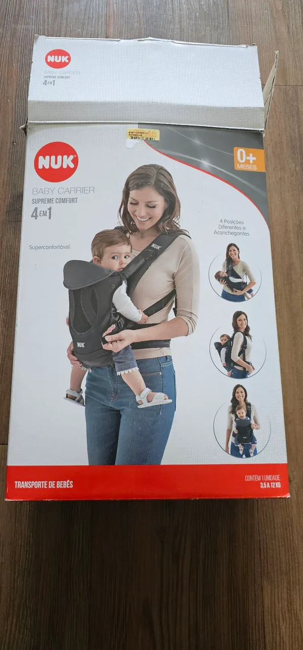 NUK Baby Carrier Supreme Comfort 4 em 1