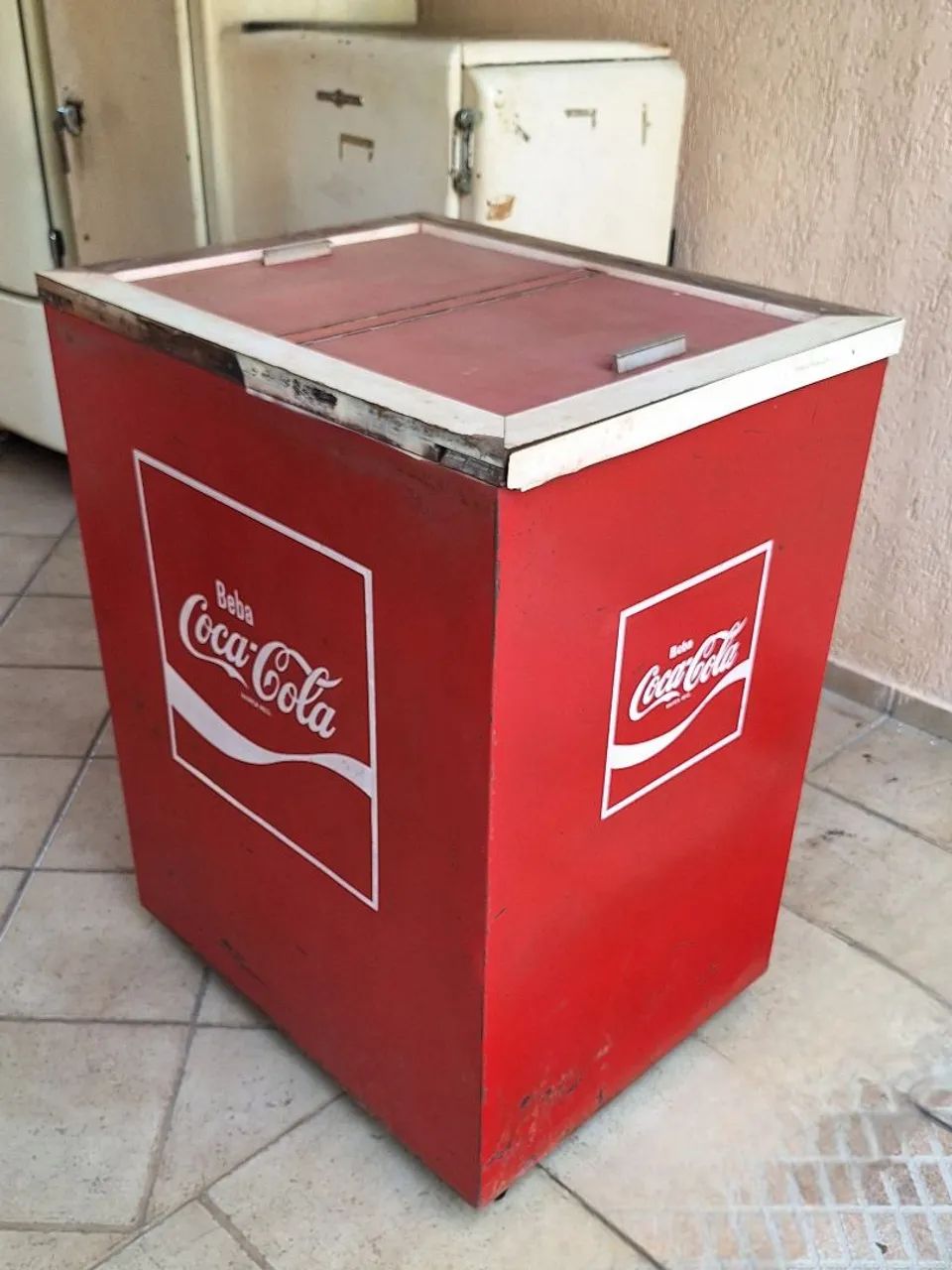 Geladeira antiga Coca Cola - Foto 2