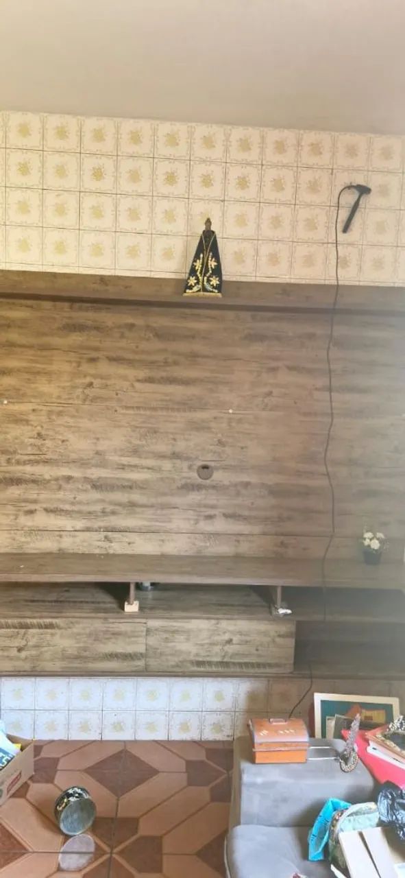 Painel para TV Amadeirado - Foto 2