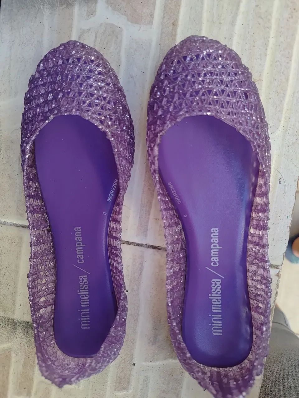 Sapatilha Melissa Campana Roxo - Foto 2