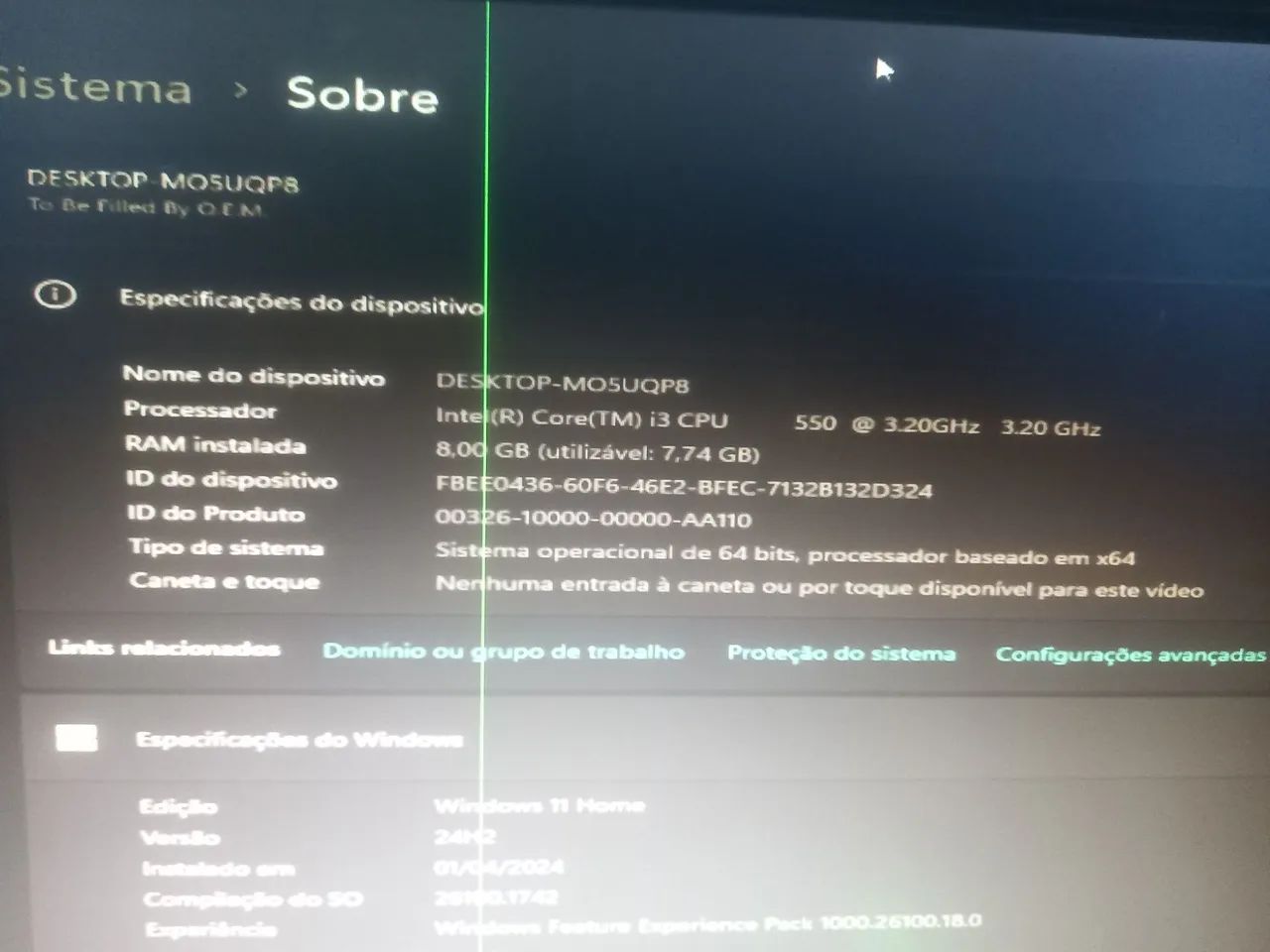 Basic complete computer i3 550 for work and research64341175603585121