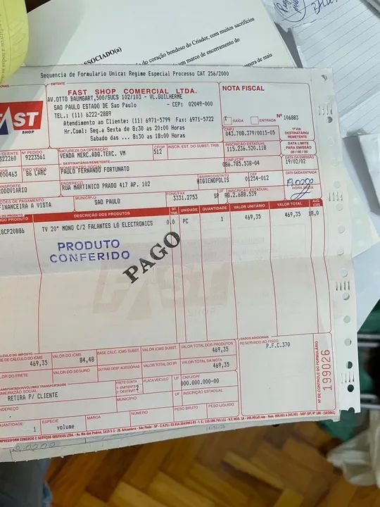 TV CINE MASTER 20 pol com controle - raridade - Foto 5