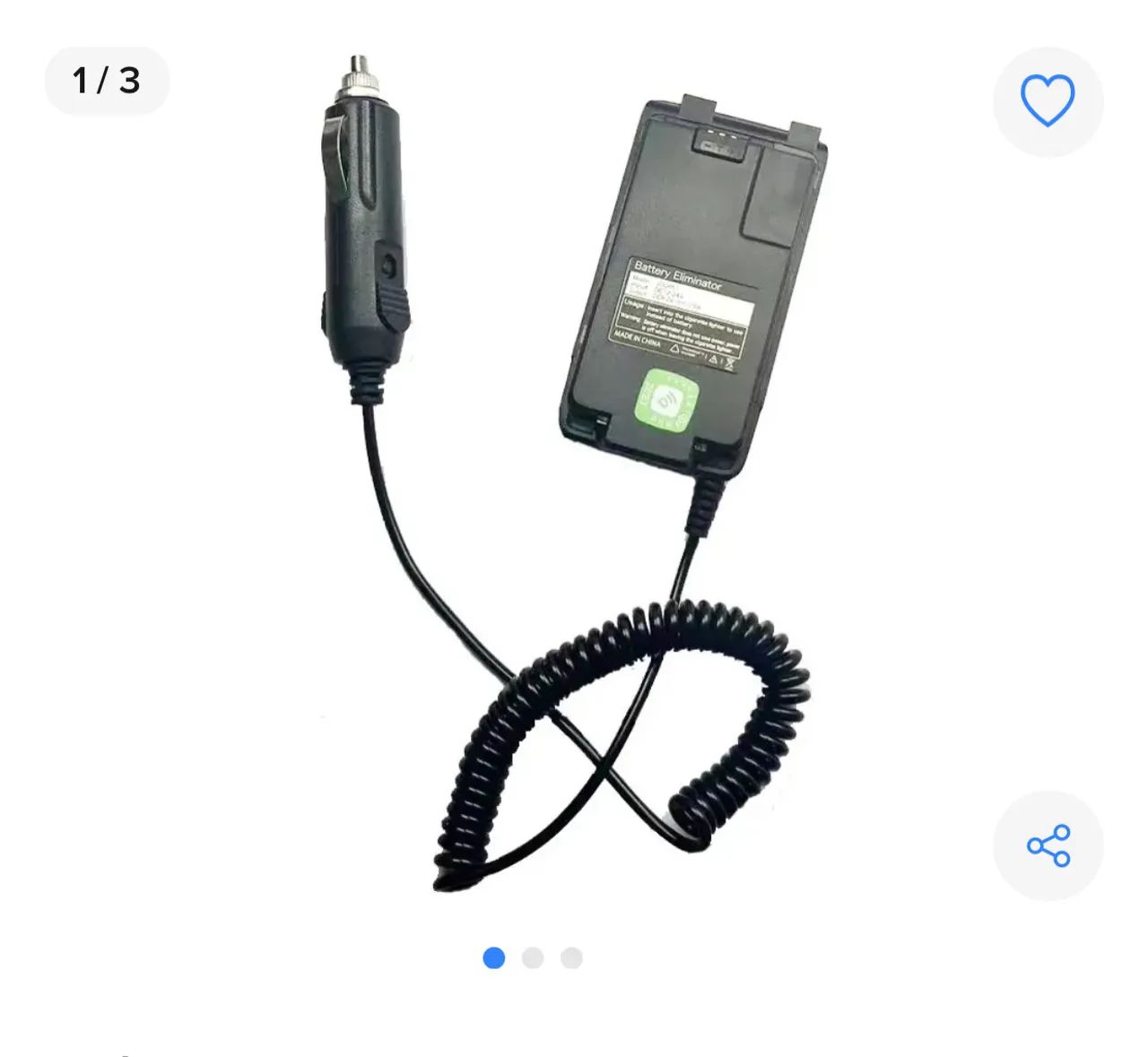 Eliminador de bateria quansheng uv-k5