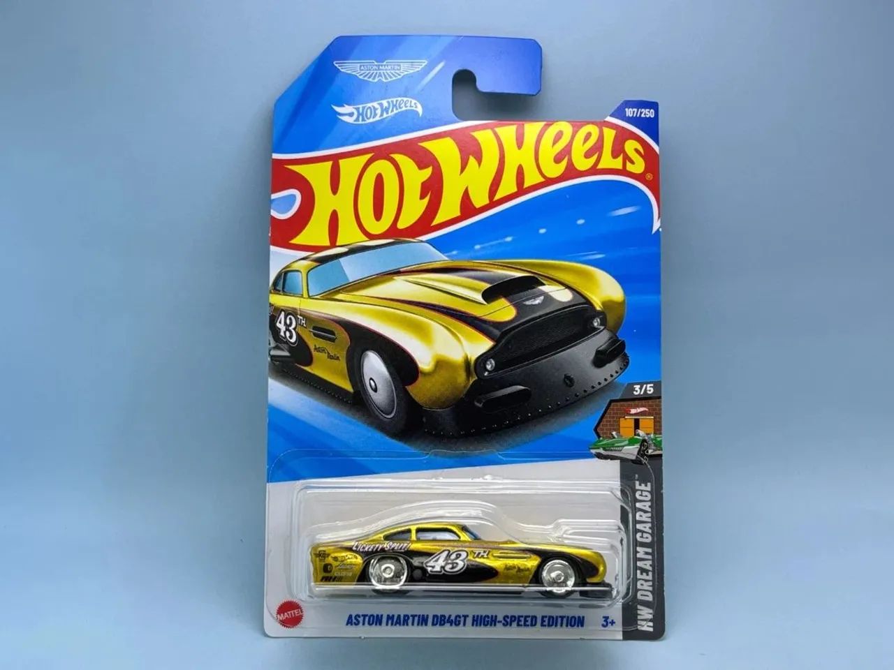 Carrinho Hot Wheels Aston Martin DB4GT High-Speed Edition