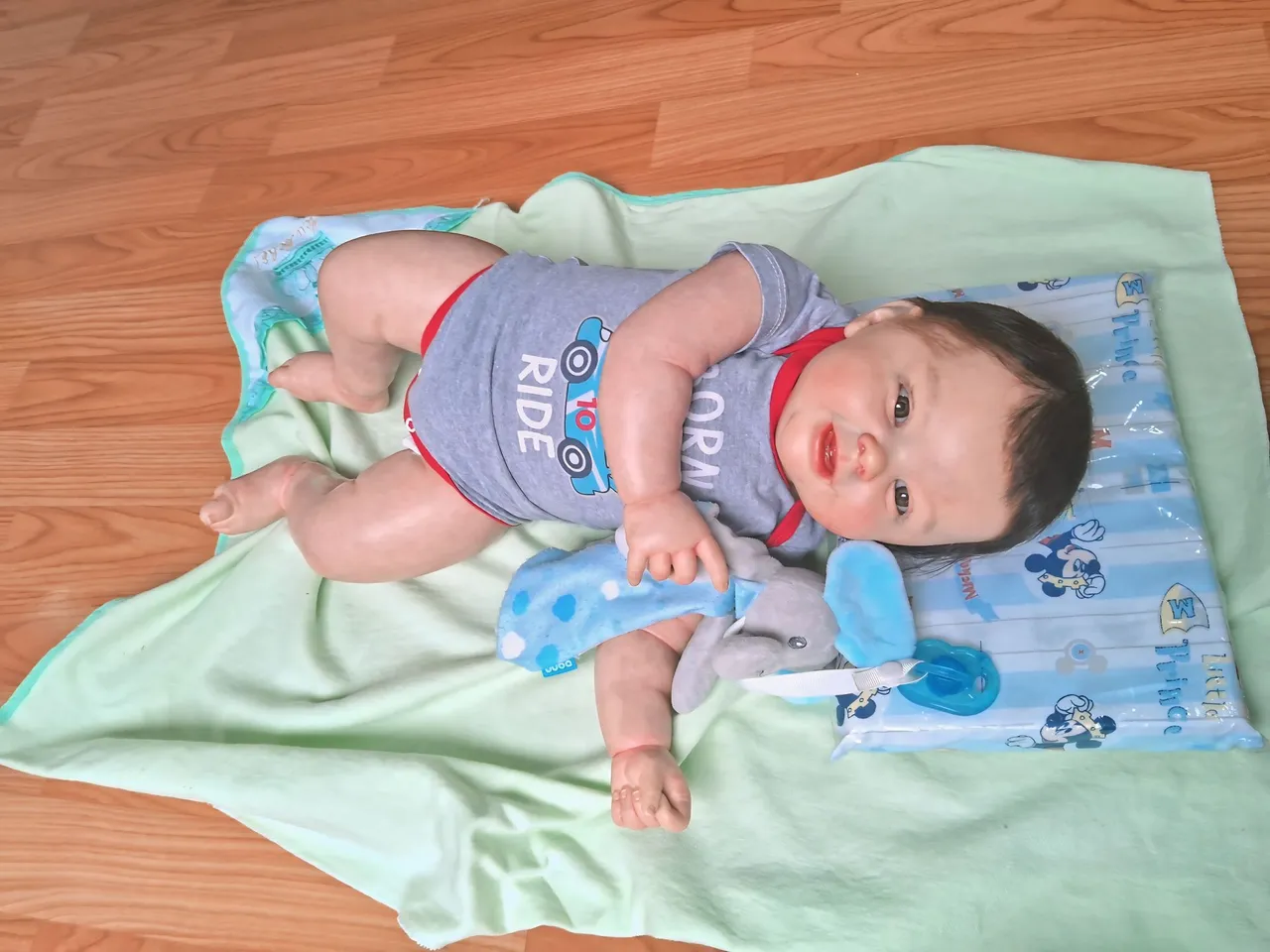 Bebê reborn Kit Kodi Bear seminovo