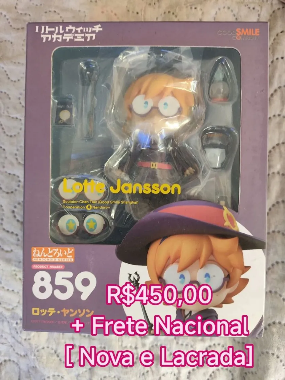 Original Nendoroid Lotte Jansson - Little Witch Academia