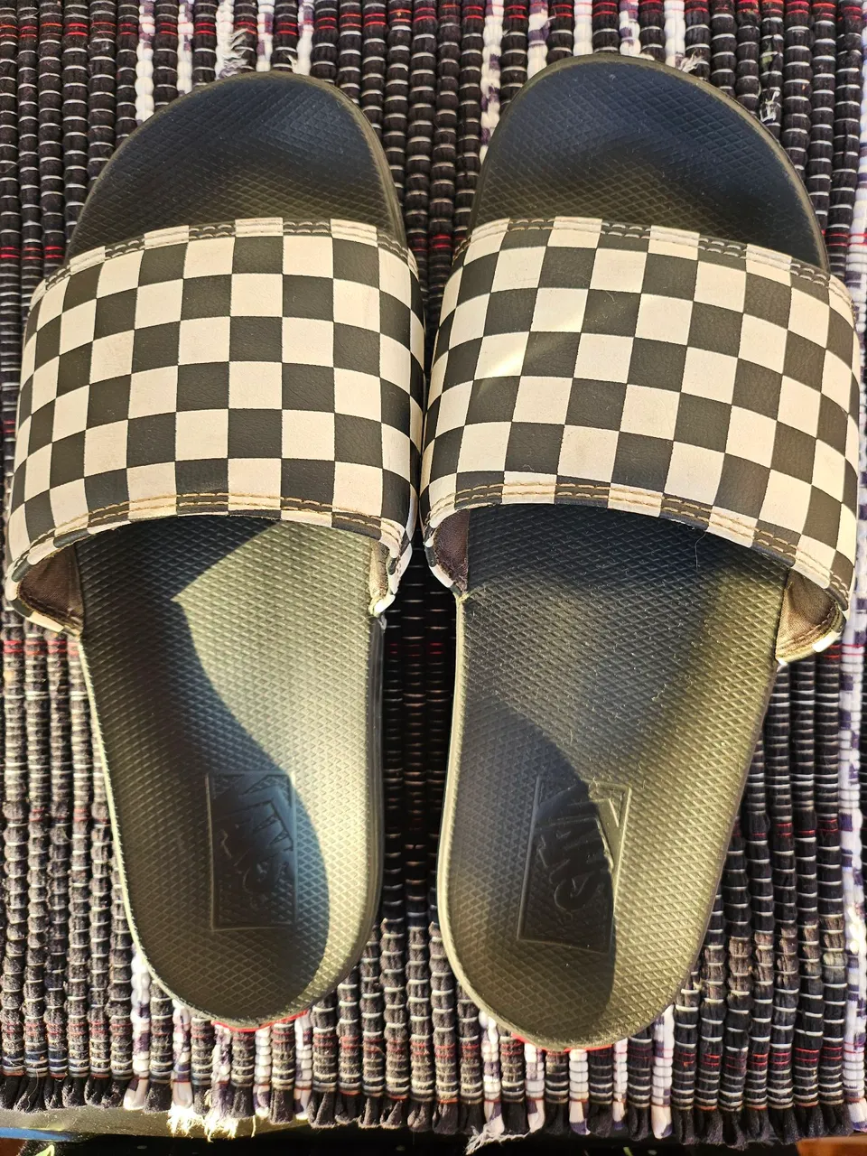 Sandálias Vans Checkerboard