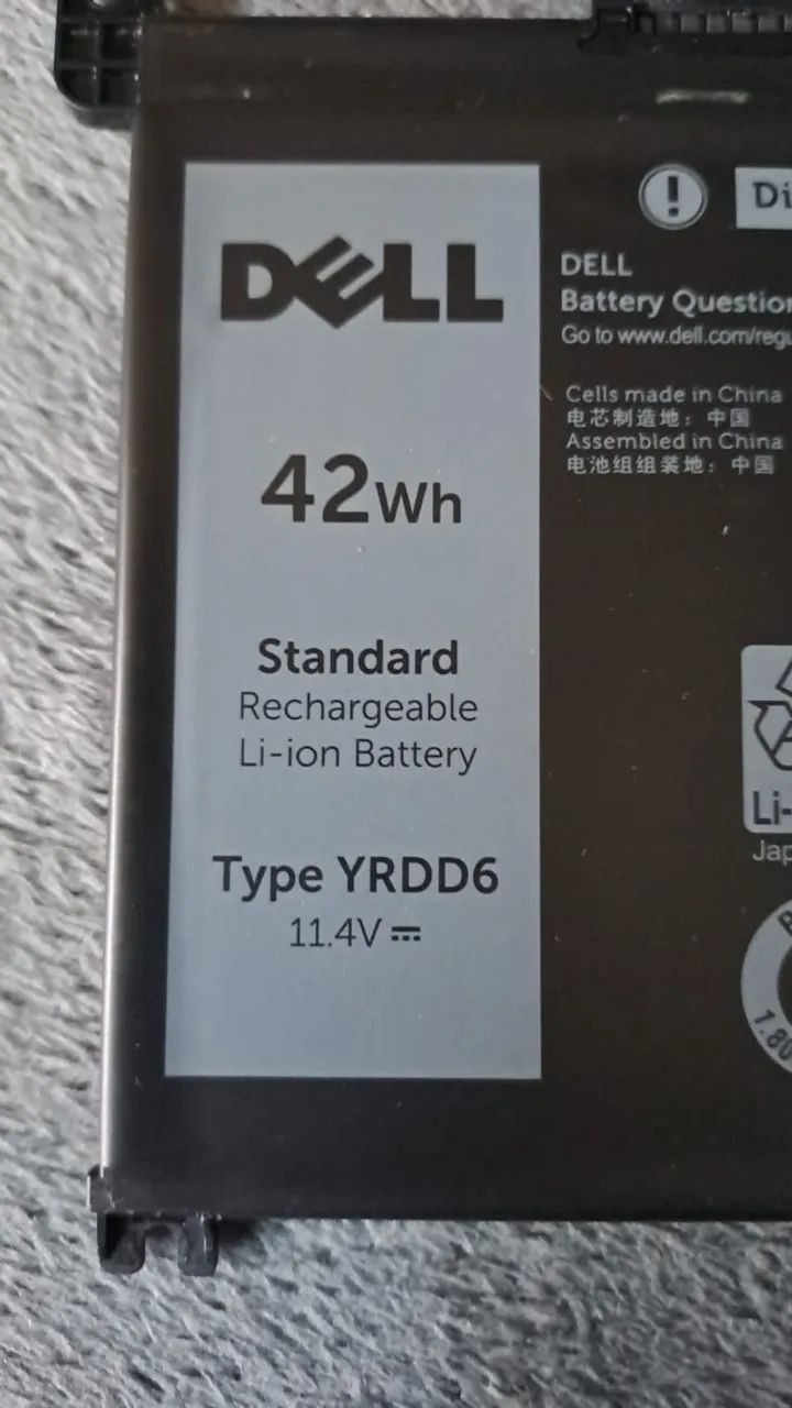 Bateria Dell YRDD6 42 Wh ---ORIGINAL---