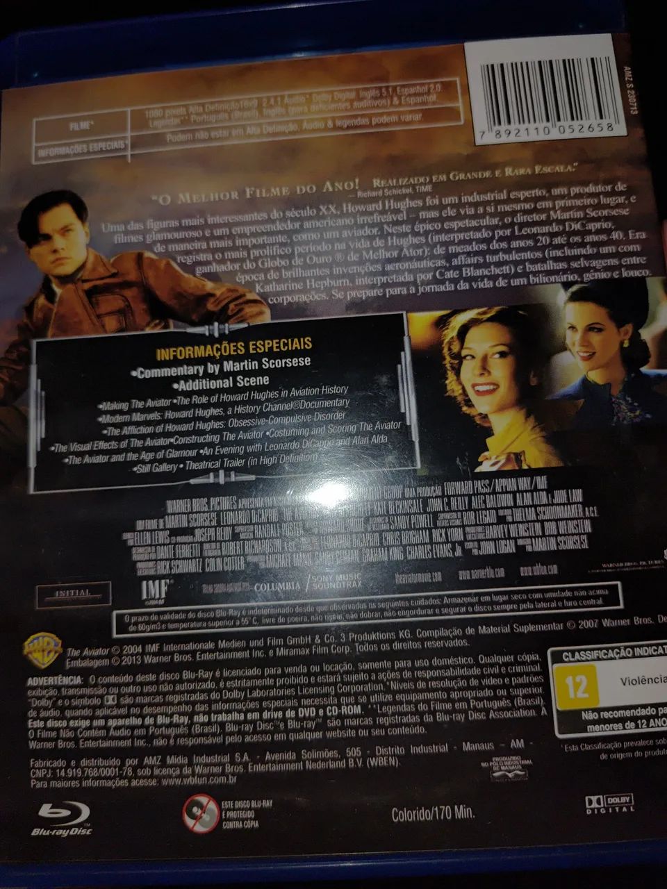Bluray o aviador versão nacional (novo) - Foto 2