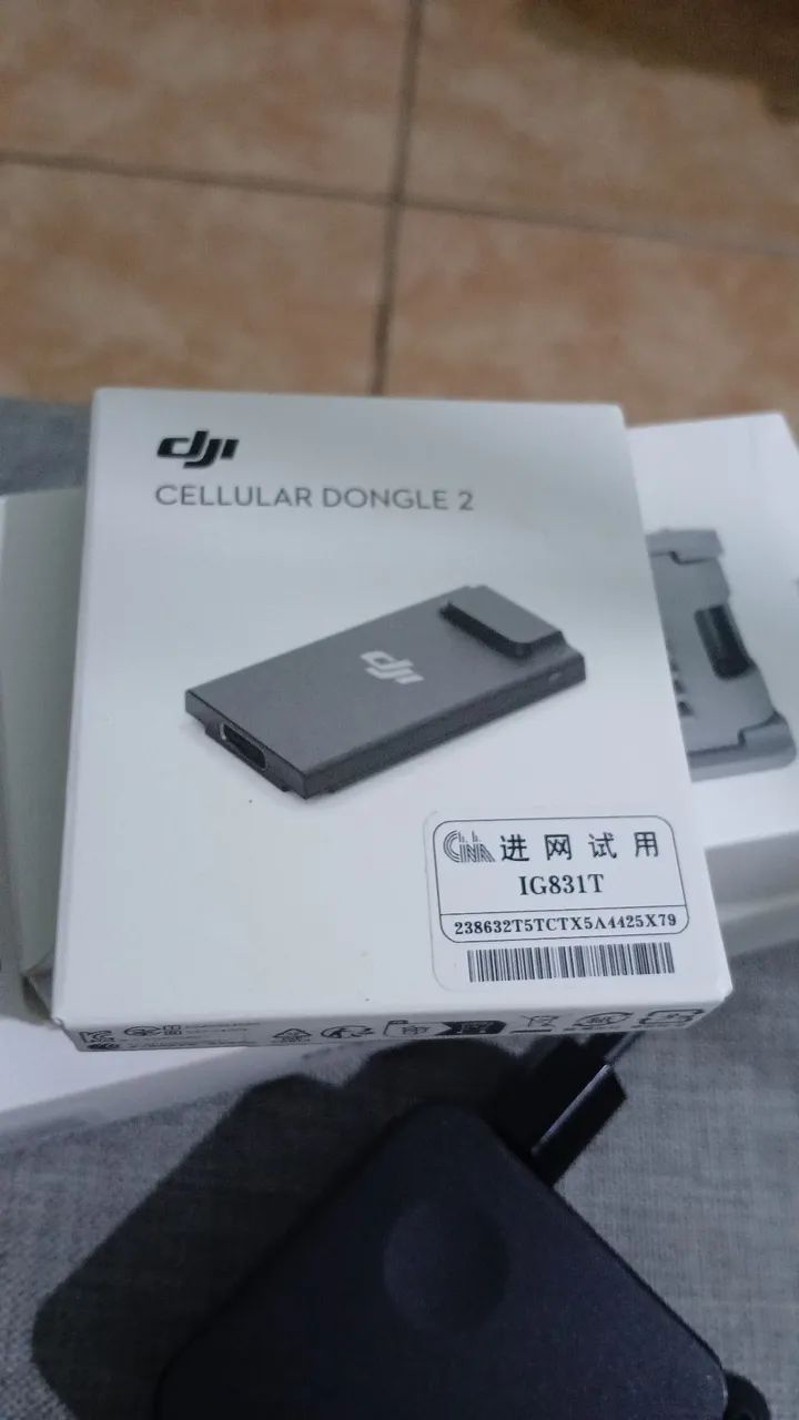 Dongle 2 dji original 4g com adaptador para flip é mini 4 pro - Foto 3