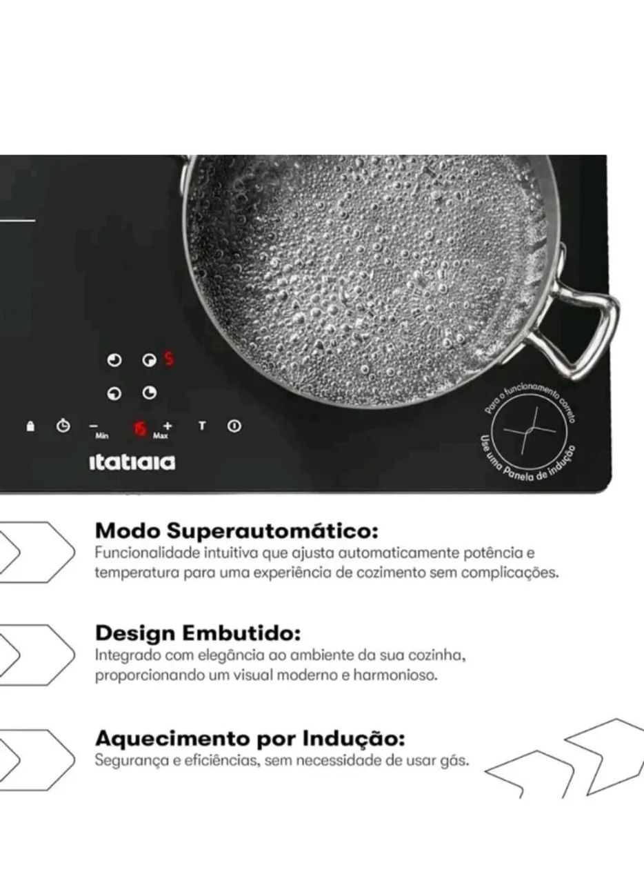 Cooktop indução 4 bocas Itatiaia - Foto 3