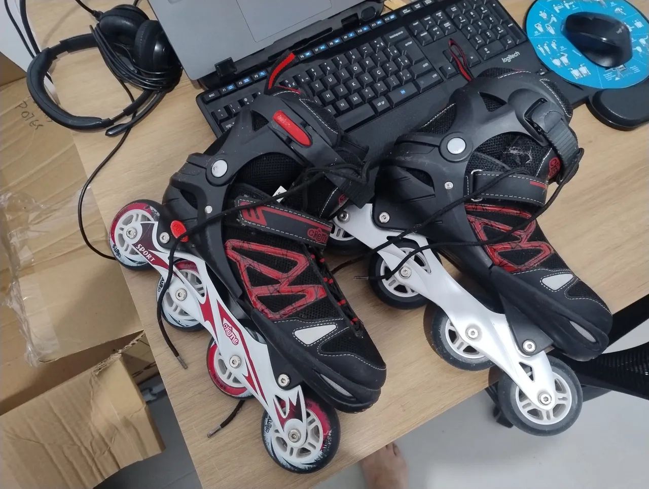 Vendo dois pares de patins - Foto 4