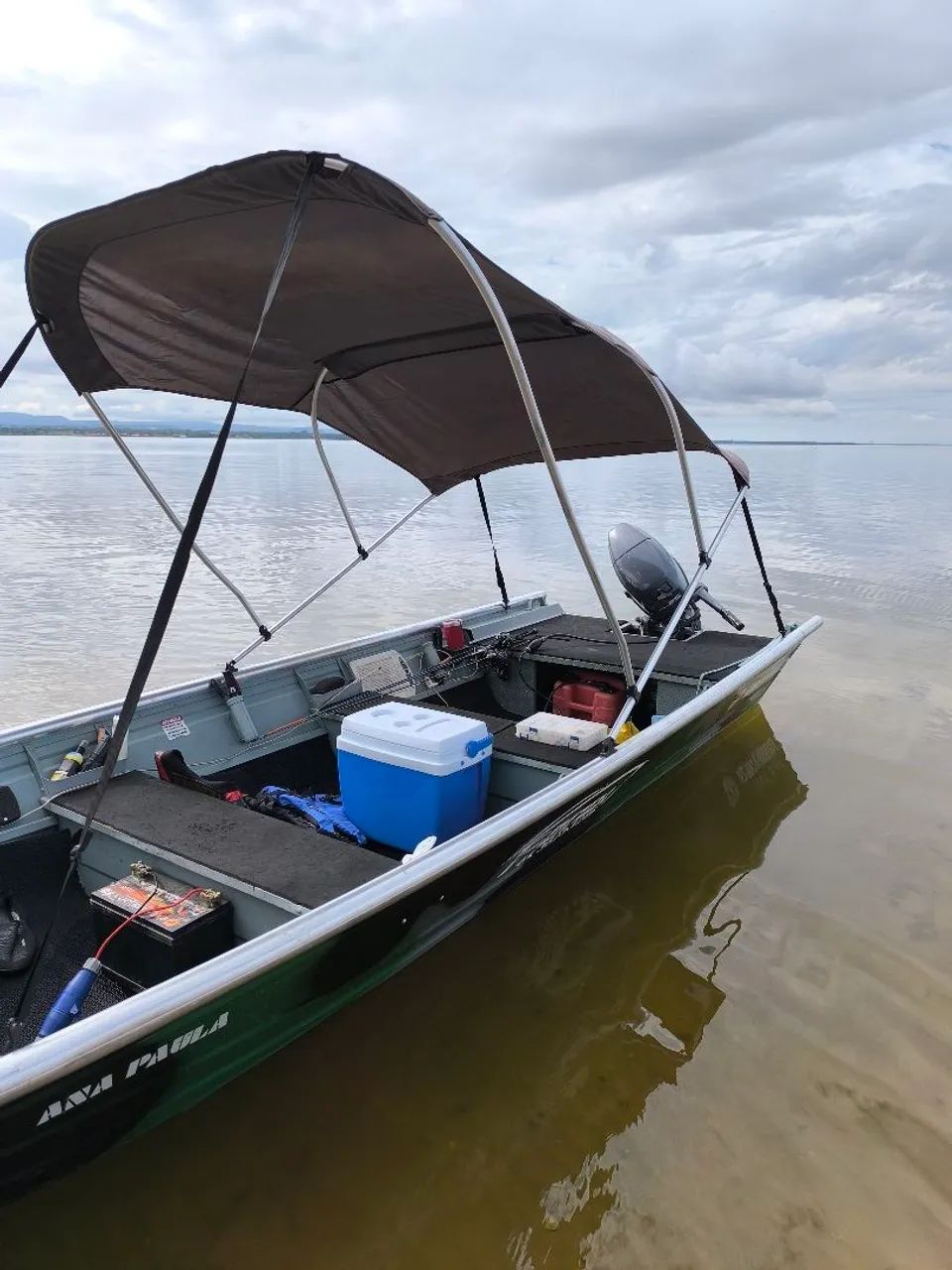 Vendo barco de alumínio 