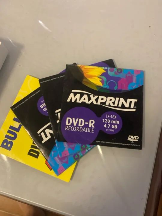 DVD-R Maxprint 120min 4.7GB - 1X-16X - PC/MAC