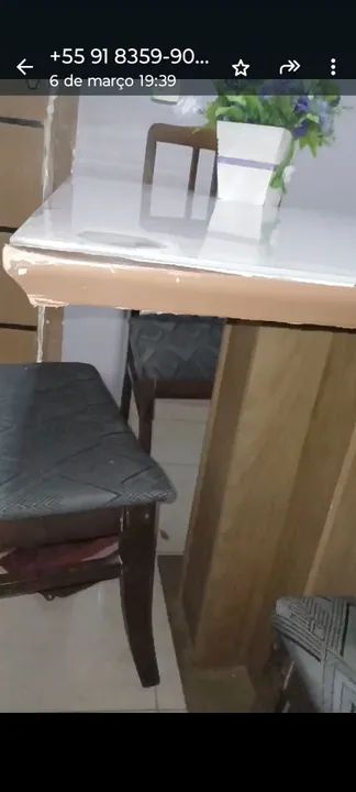 Mesa de Jantar em Madeira