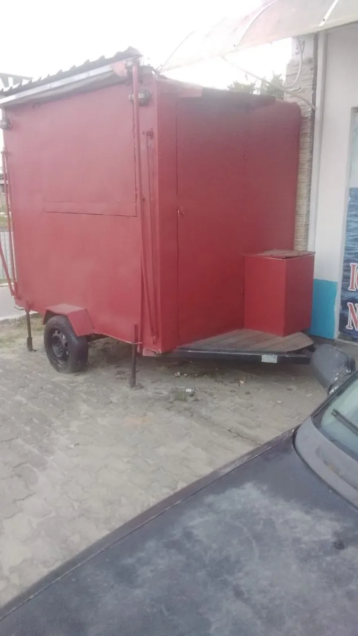 Trailer food truck para comércio