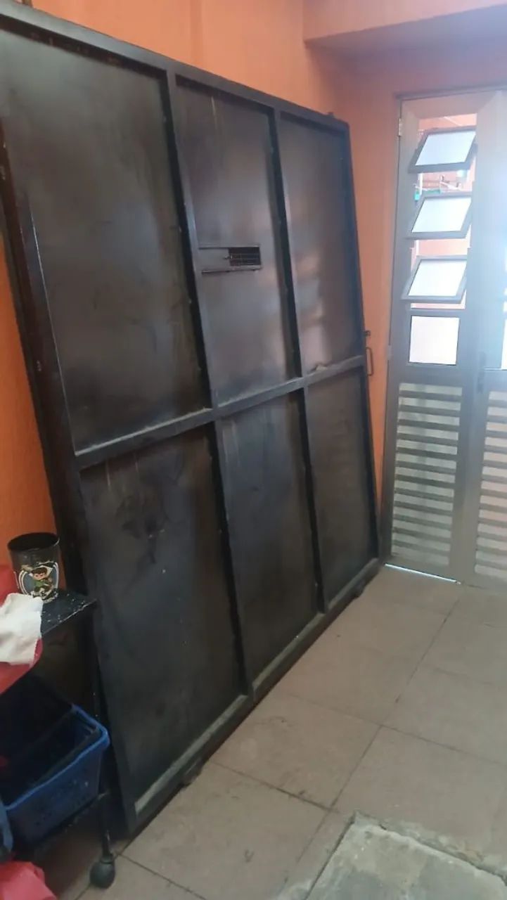 Portão Preto Grande 