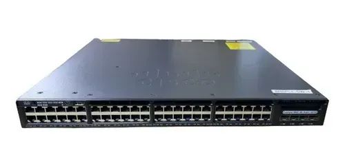 Switch Cisco Catalyst Catalyst 3650 48 Portas Ggiabit PoE 4x1Sfp