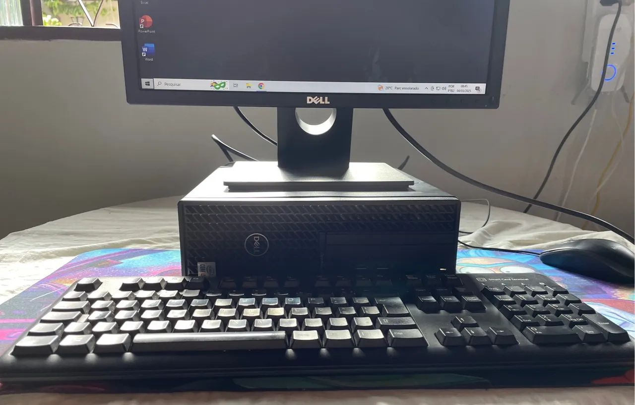 PC COMPLETO DELL 3080 MICRO - 10ª GERAÇÃO + MONITOR E ACESSÓRIOS - Foto 3