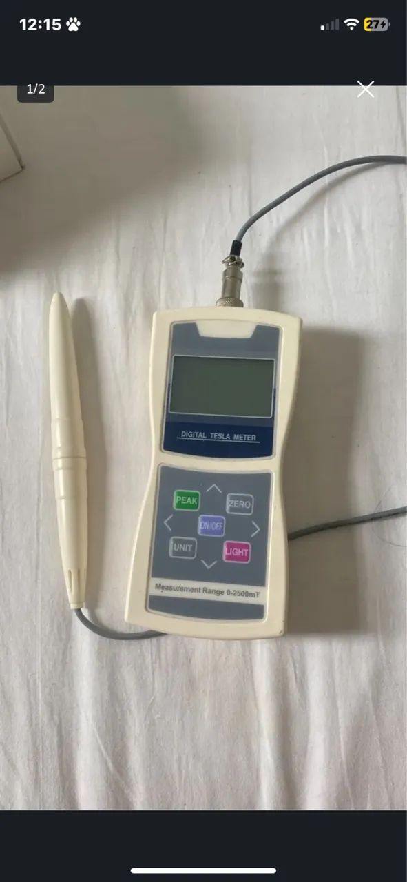 Medidor de Tesla Digital Gaussmeter