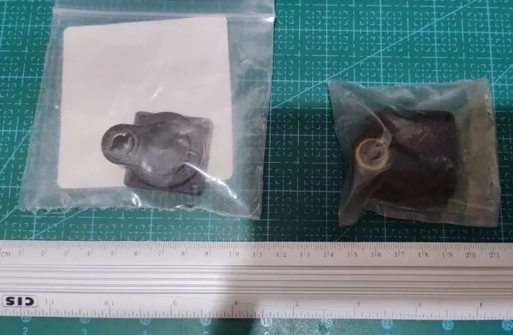Backplate, para motores escala 1/10 e 1/8
