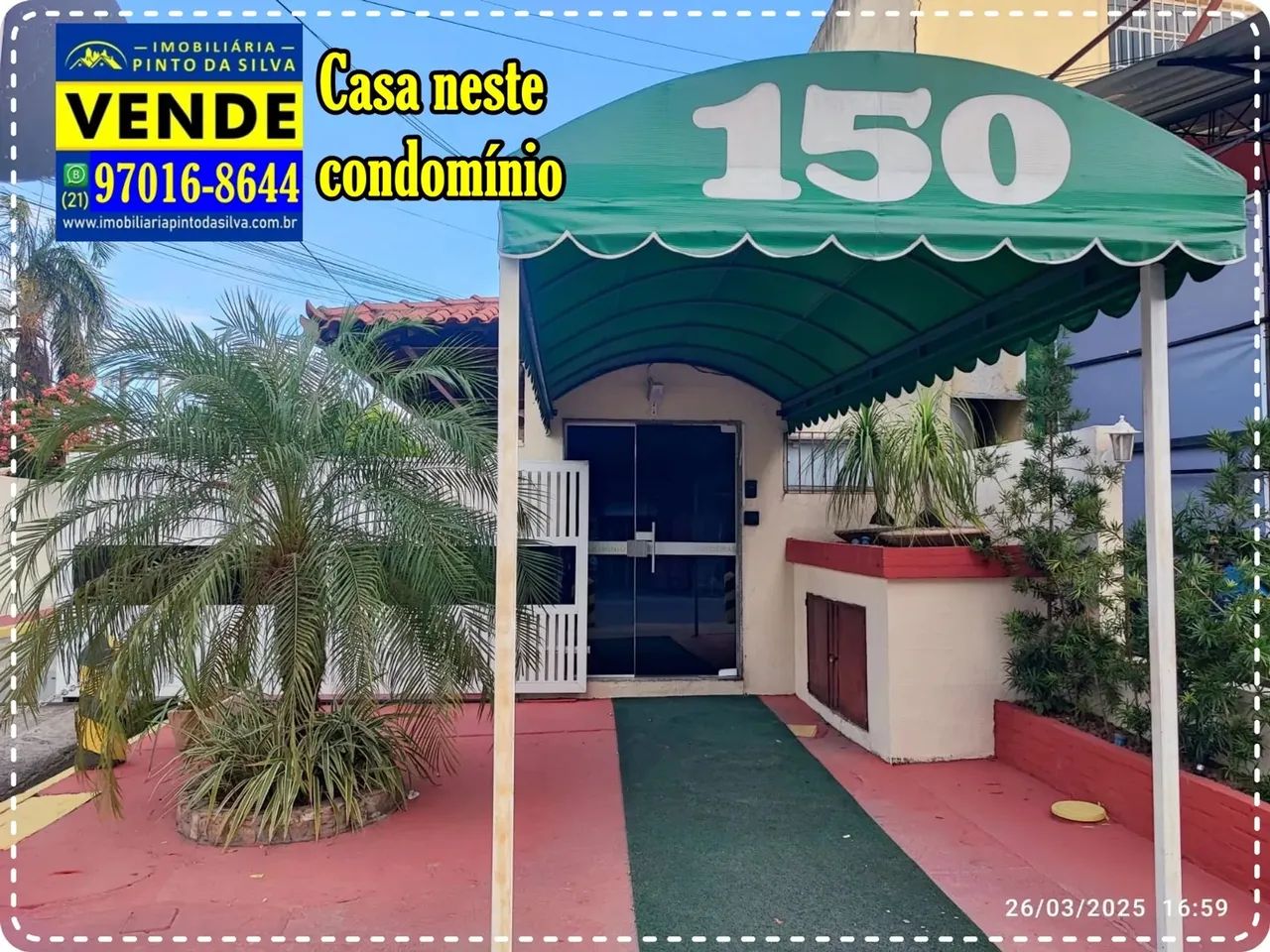 Vendo Linda Casa Duplex de Condomínio 2Qtos no Pacheco - São Gonçalo - RJ - Foto 4