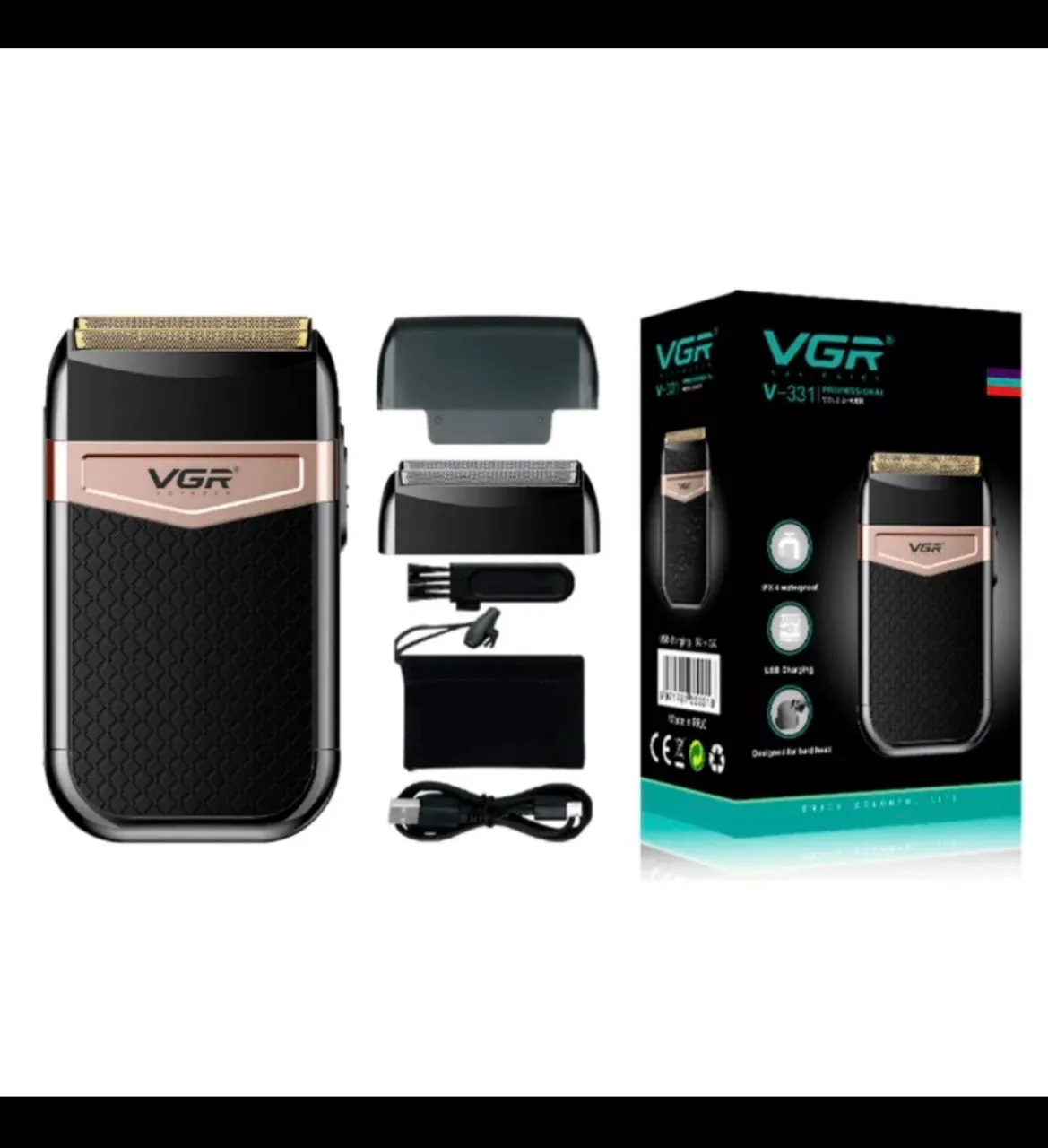 Aparelho de Barbear Elétrico VGR V-331