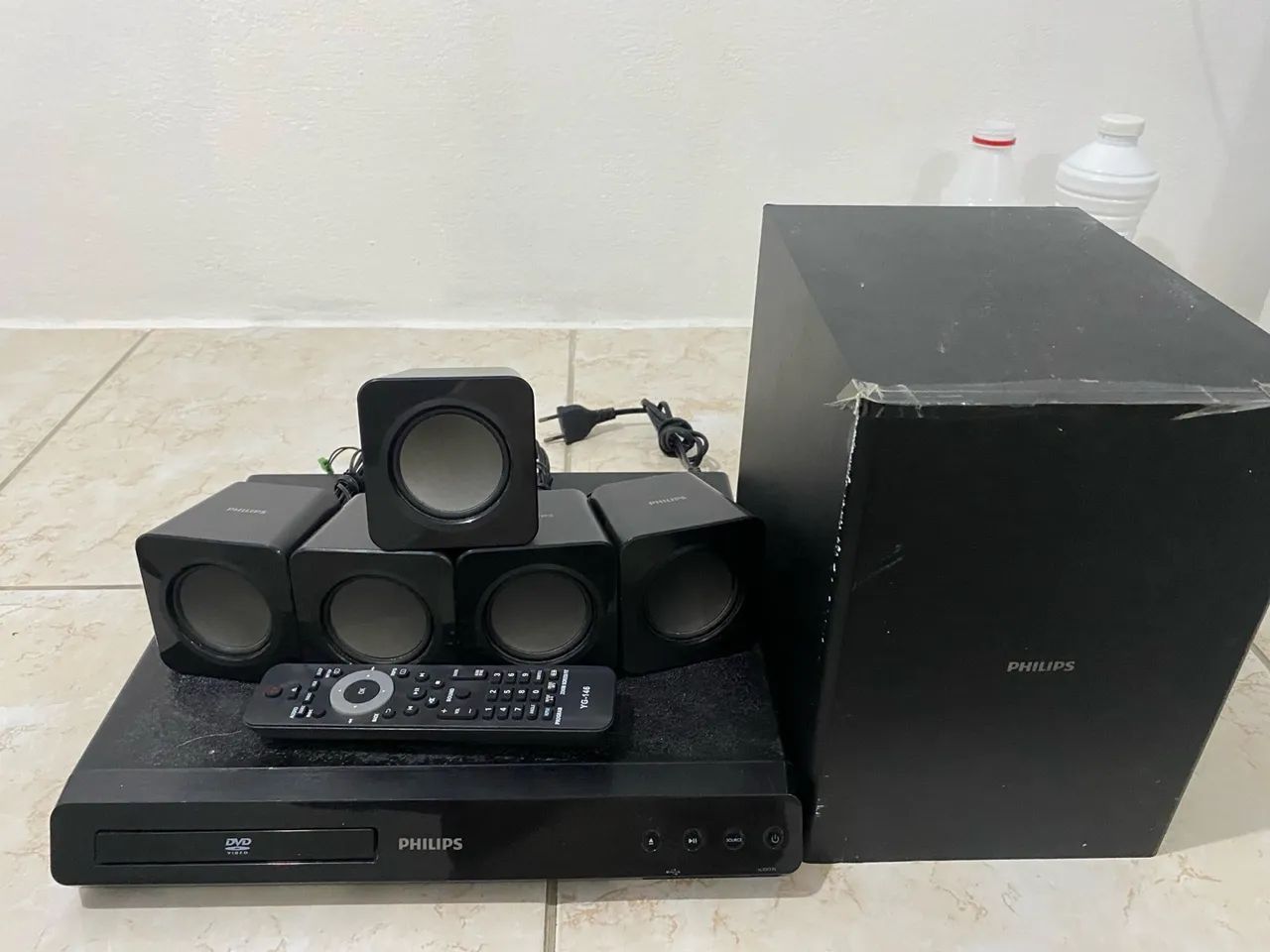 Home Theater Philips 5.1 300w  - Foto 4