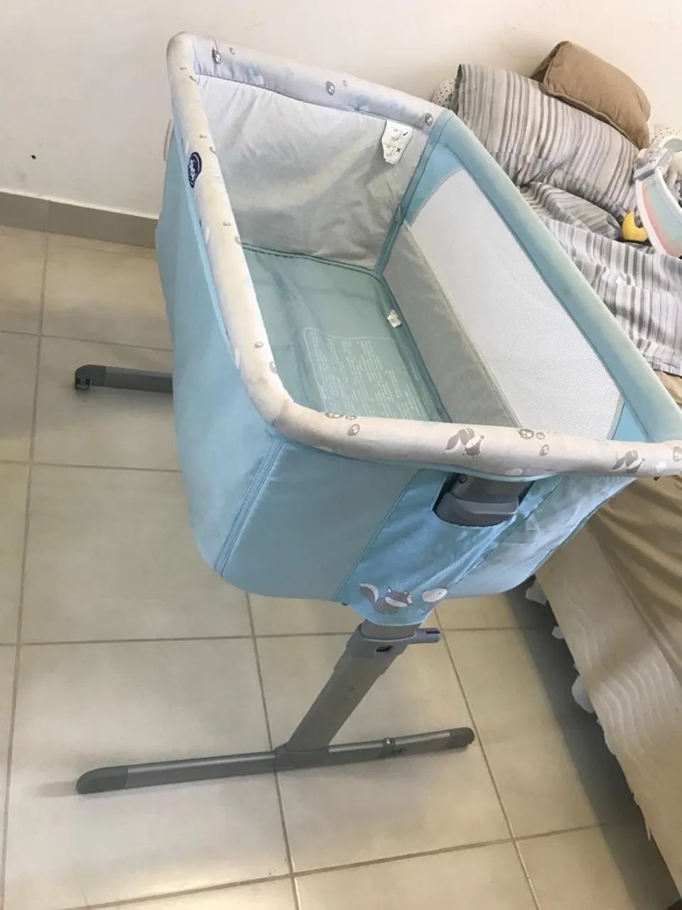 Berço Chicco Next2Me - Azul