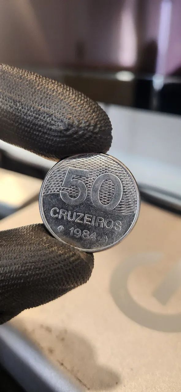 Moeda 1984 Rara - Foto 4