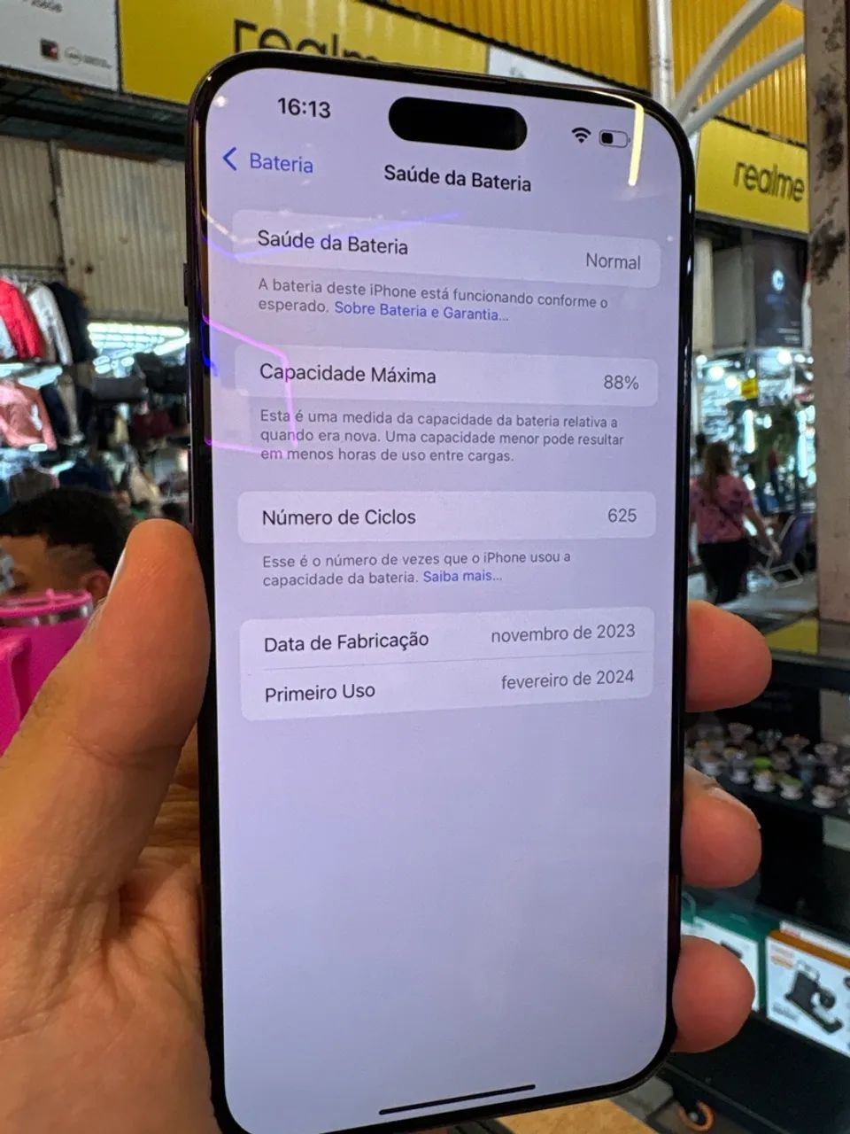IPHONE 15 PRO MAX PRETO OPORTUNIDADE  - Foto 2