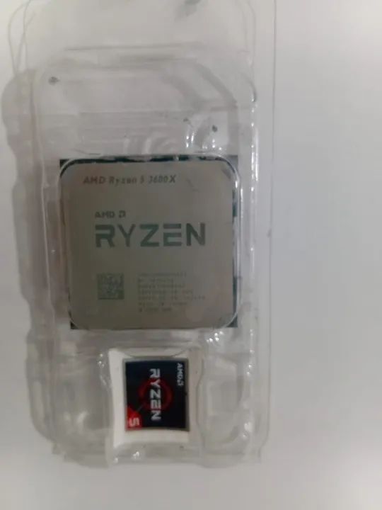 Envio Ryzen 5 3600x. Muito forte. 6 / 12 núcleos de 4.4Ghz - Foto 2