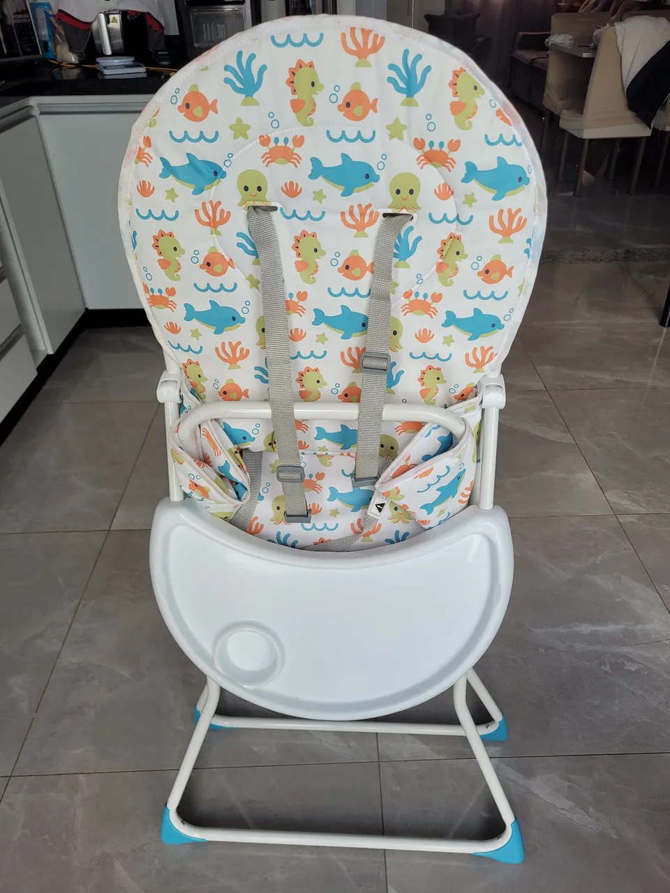 Cadeira de Refeição Infantil com Estampa Divertida