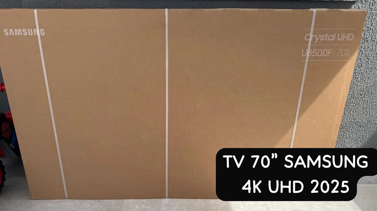 Smart TV 70 Polegadas Samsung 4KU8500F Crysta UHD Modelo 2025 Lacrado