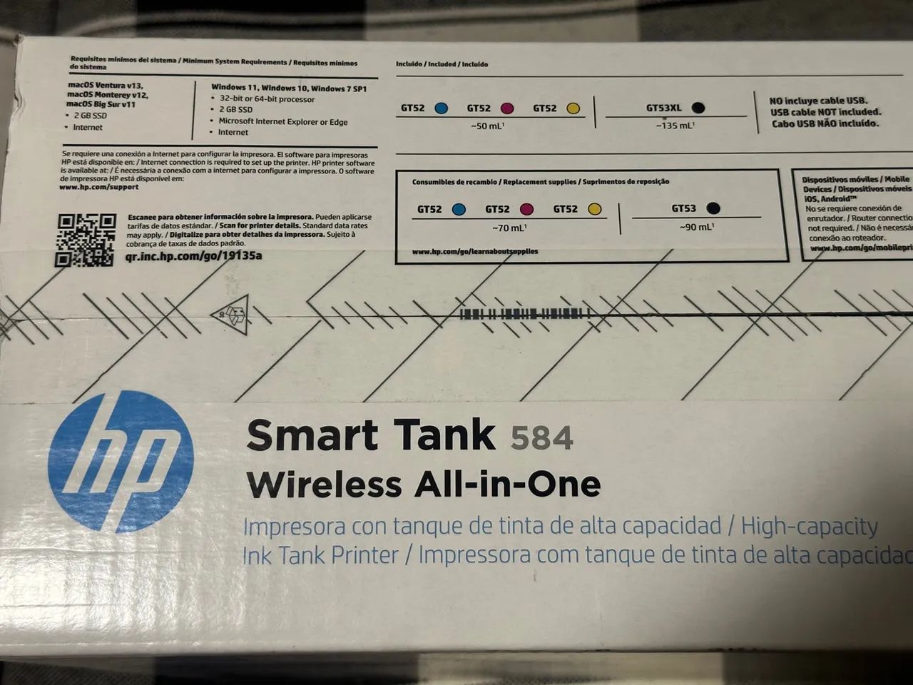 Impressora HP Smart Tank 584 