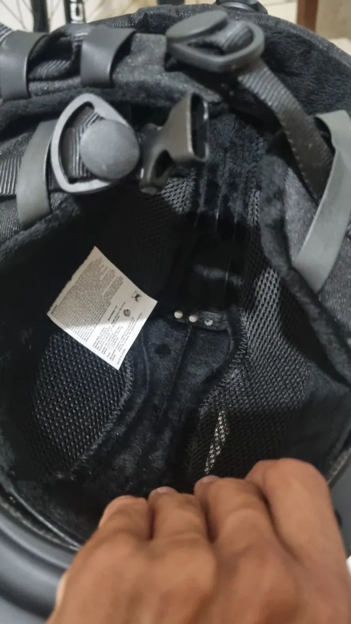 Capacete Turbo Ske pouco usado - Foto 4