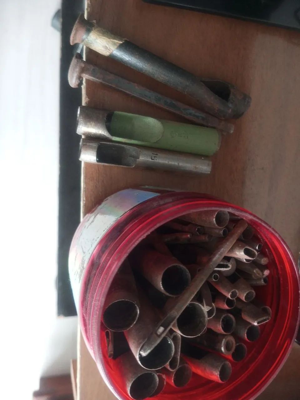 Furadores de couro para sapataria e artesanato em couro  - Foto 2