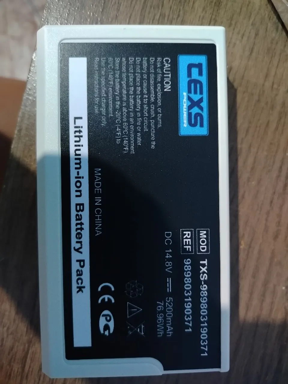 Bateria Lithium-ion CEXS Power 14.8V 5200mAh