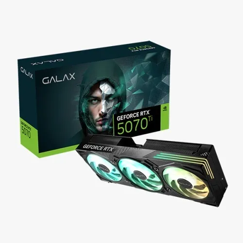 CNT PLACA DE VIDEO RTX 5070 Ti 16GB EX GAMER GDDR7 GALAX c/ Garantia.