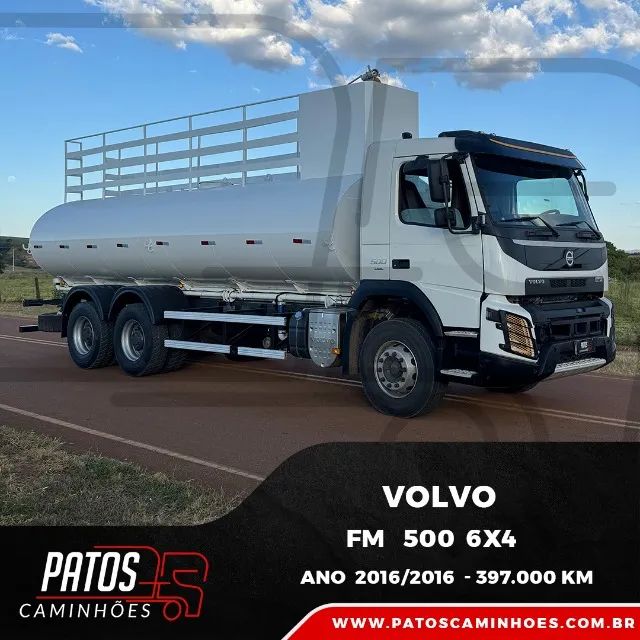Caminhao Volvo FMX 500 6x4 Pipa 2016/2016 - Foto 5