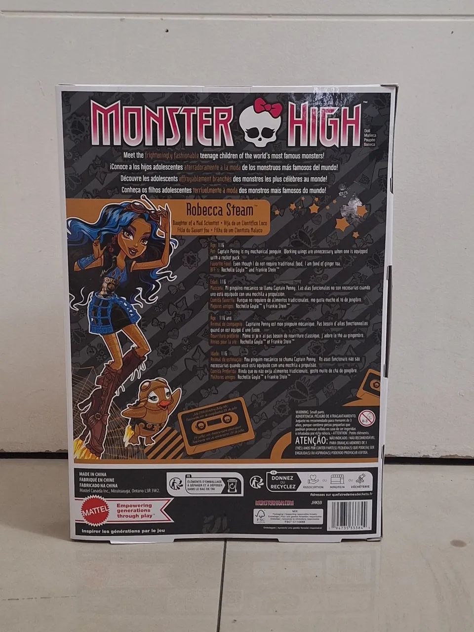 Boneca Robecca Básica Creeproduction Monster High - Foto 2