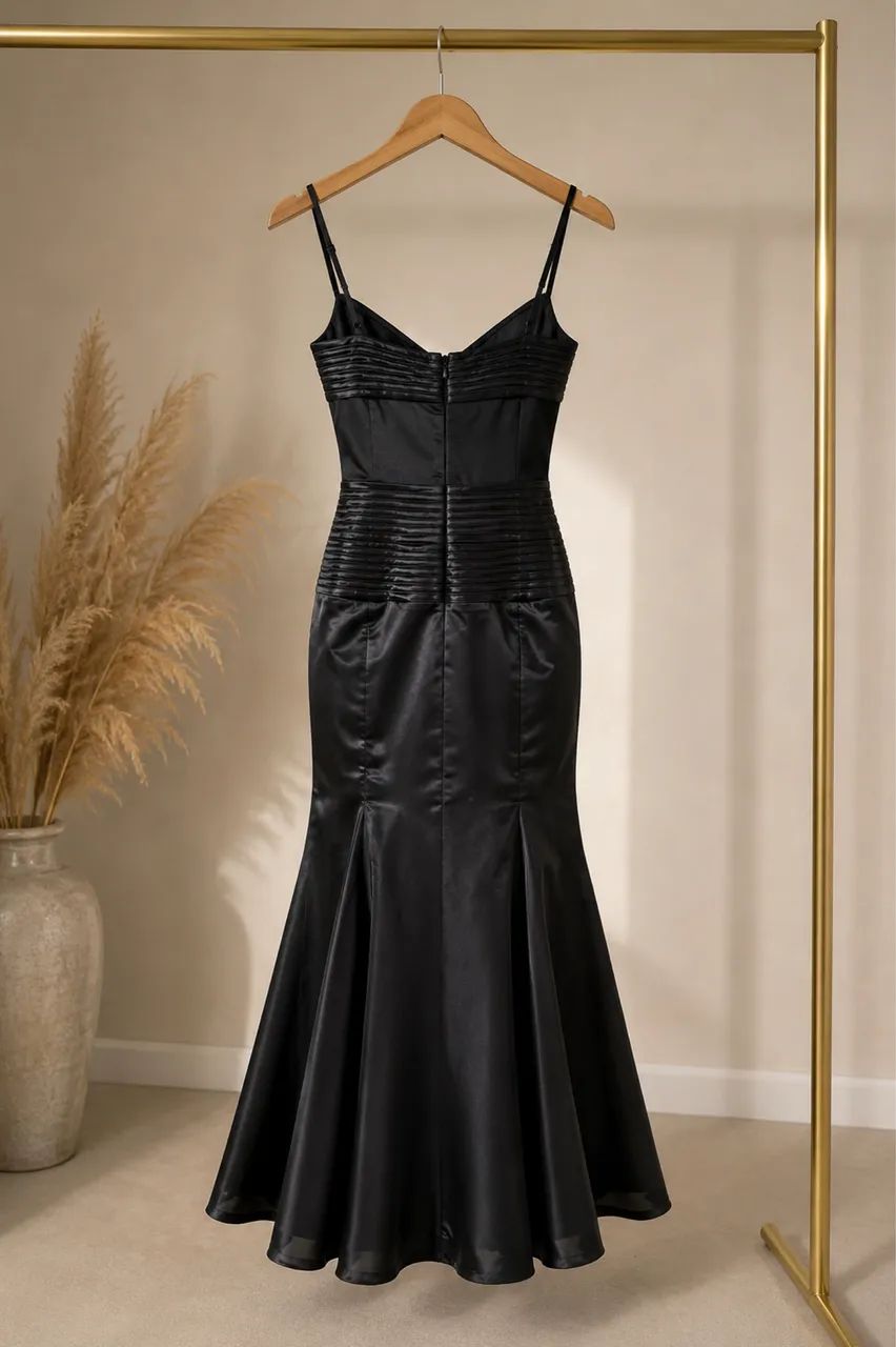Vestido lelis Blanc preto 