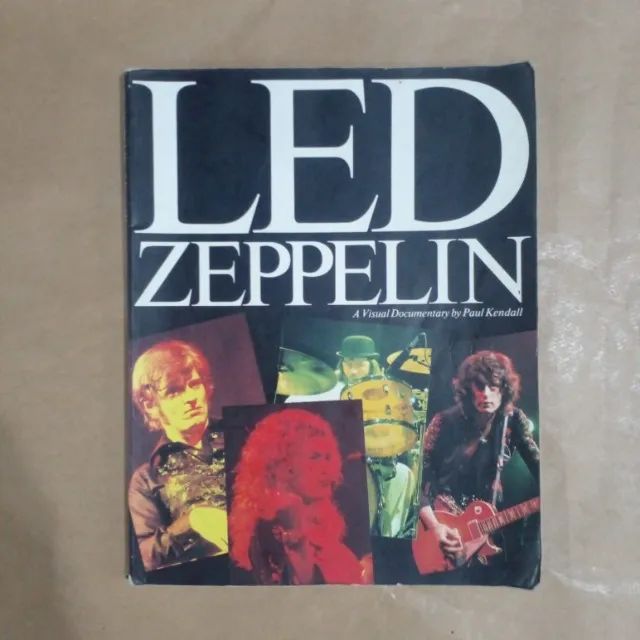 LED ZEPPELIN A VISUAL DOCUMENTARY BY PAUL KENDALL - Livros e
