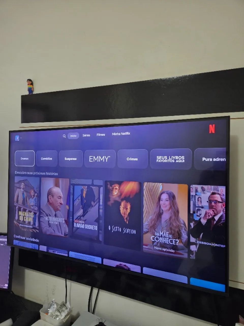 Smart TV 43" Samsung Crystal 4K (Modelo AU7700)